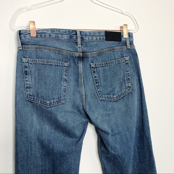 Theory Tatiyana Distressed Jeans Straight Leg 27 - Picture 5 of 8